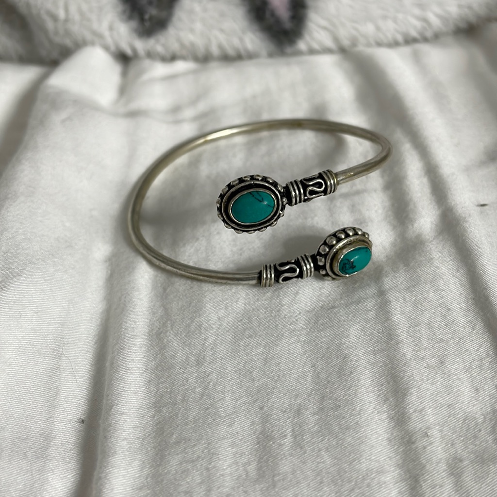 Adjustable Bangle Turquoise